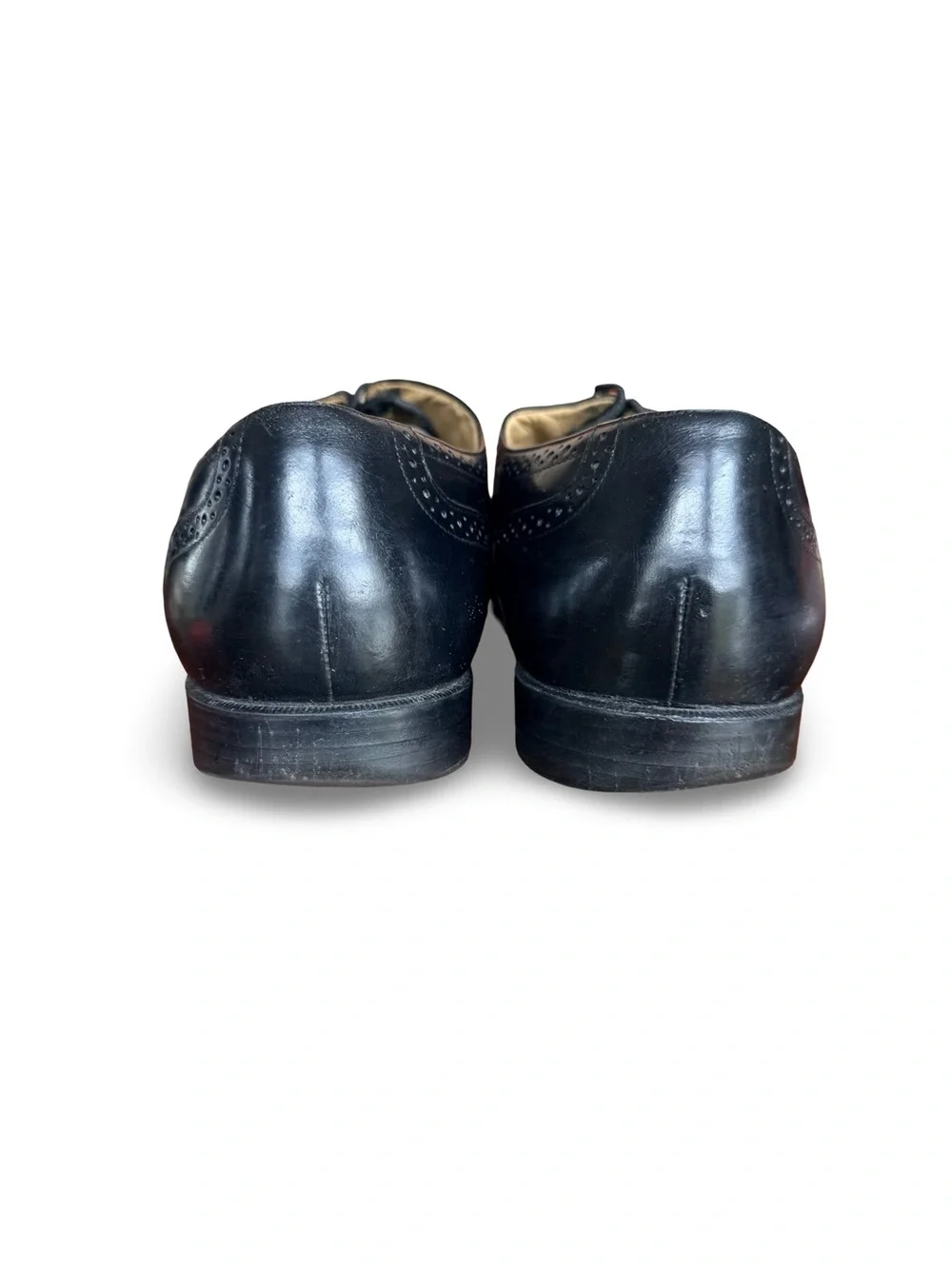 Bostonian Stockbridge black leather cap toe oxford dress Shoes Men’s Size 12